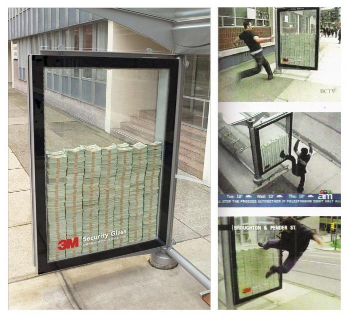 security ad glass