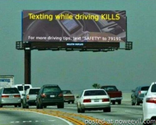 texting kills