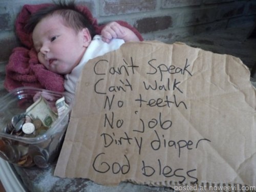 baby beggar