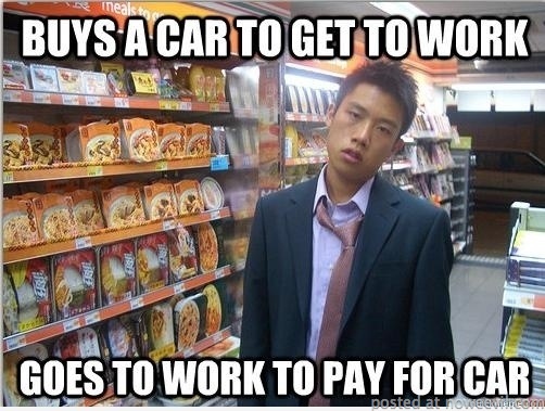 buy car for work
