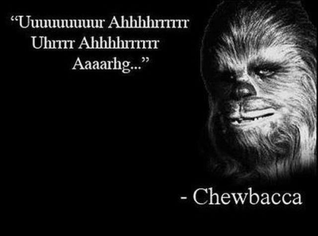 chewbacca quote
