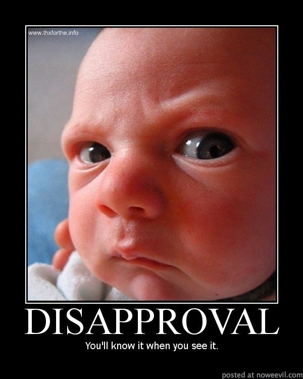 disapproval