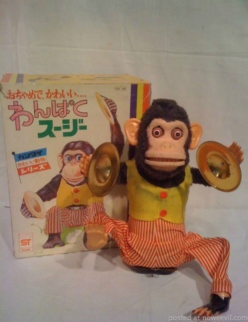 scary monkey toy