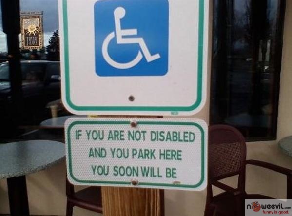 disability sign