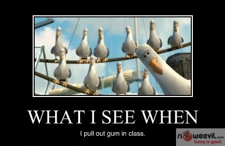 gum in class 4