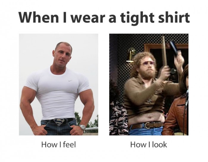tight shirt